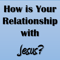 Relationship With Jesus